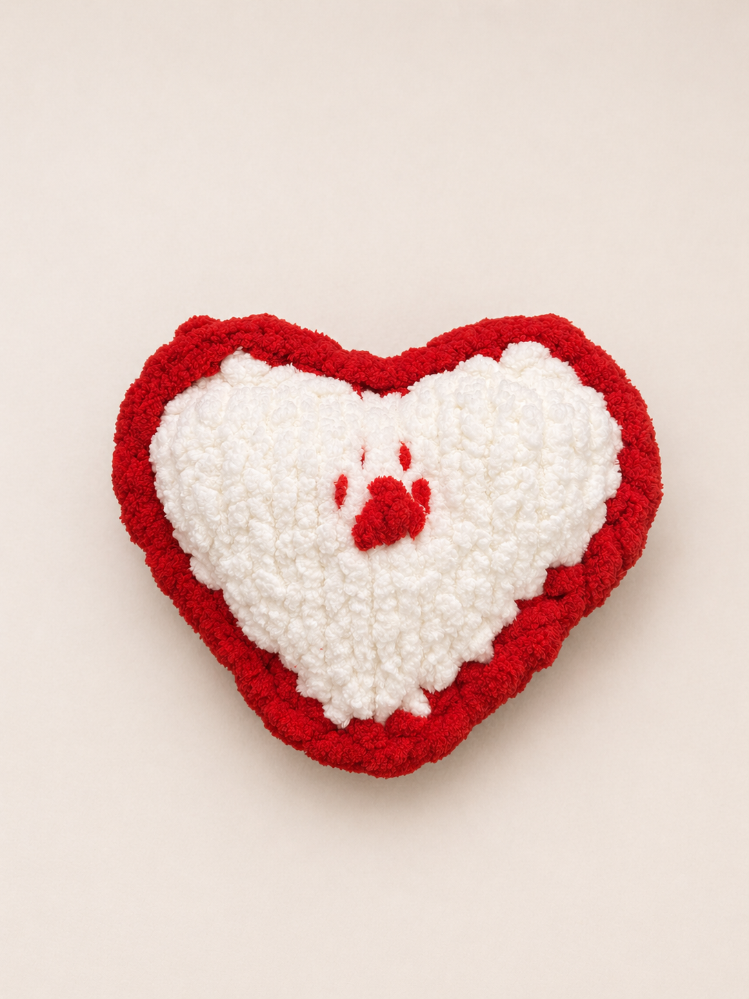 POOT. | Cozy Heart Kussen – Handgemaakt