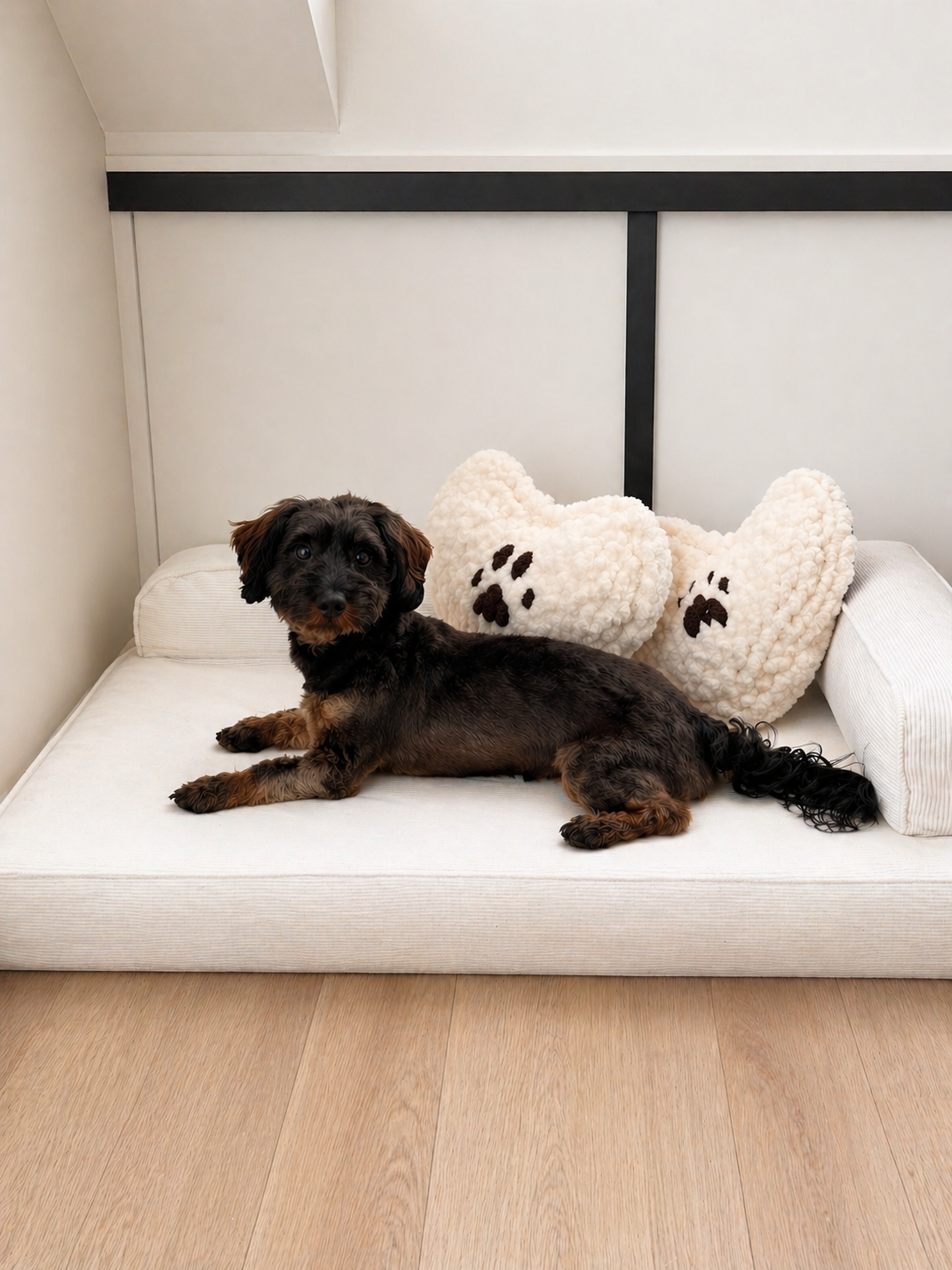 POOT. | Cozy Heart Kussen – Handgemaakt