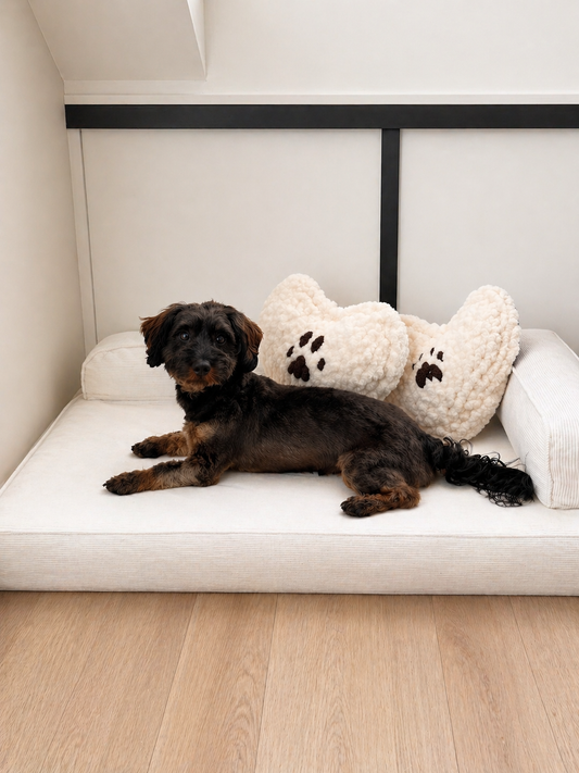 POOT. | Cozy Heart Kussen – Handgemaakt