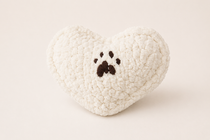 POOT. | Cozy Heart Kussen – Handgemaakt