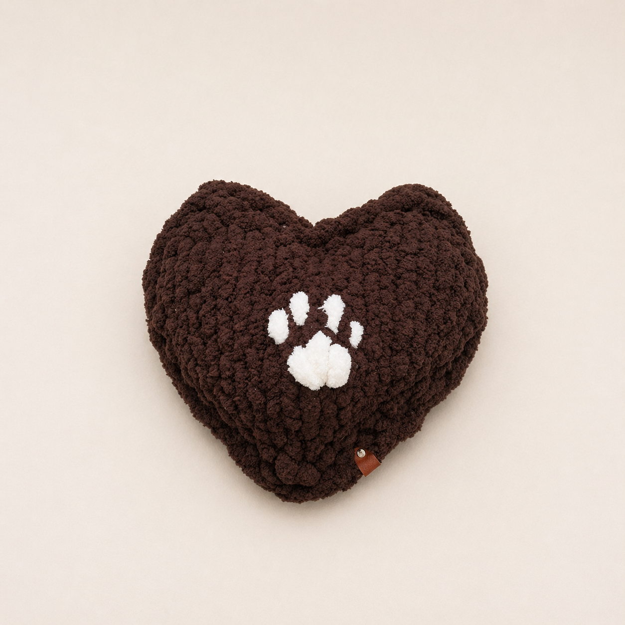 POOT. | Cozy Heart Kussen – Handgemaakt