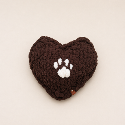 POOT. | Cozy Heart Kussen – Handgemaakt