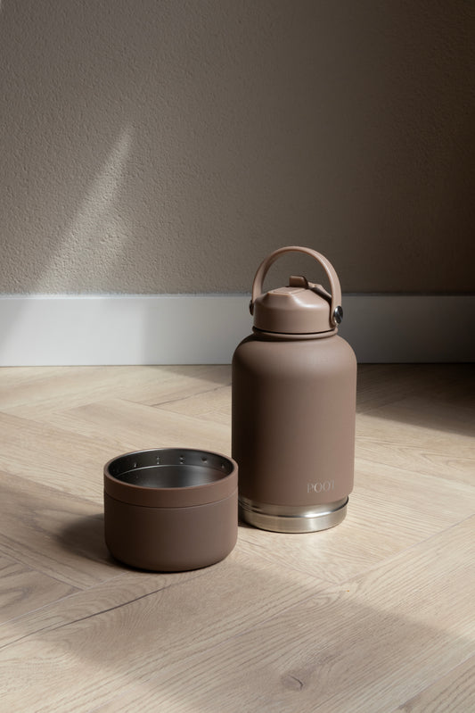 PAW. | Water bottle for you and your furry friend ❤︎