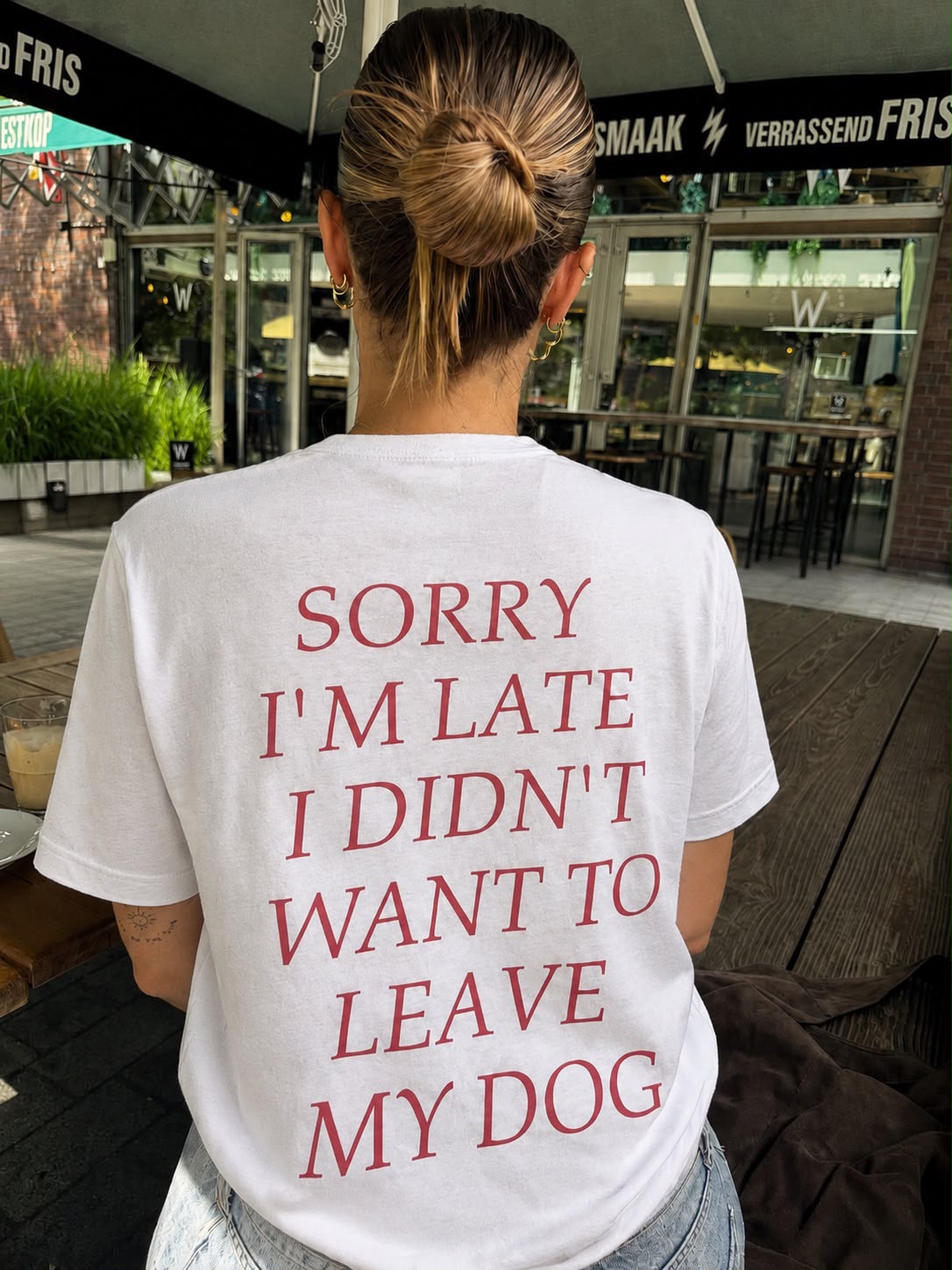 POOT. | Dog Club - Sorry I'm Late I Didn't Want To Leave My Dog